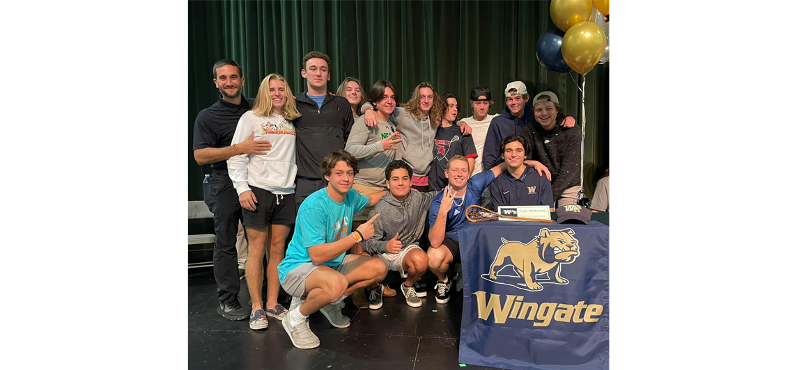 Tyler Moltisanti Signing Day for Wingate University 